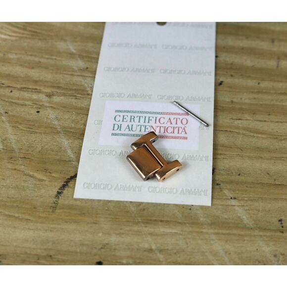 Armani Exchange Watch Case Box Watch Link Screw Parts Black Gray Accessories - Picture 8 of 8